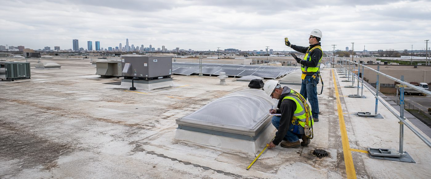 Commercial and industrial rooftop solar permit plan sets