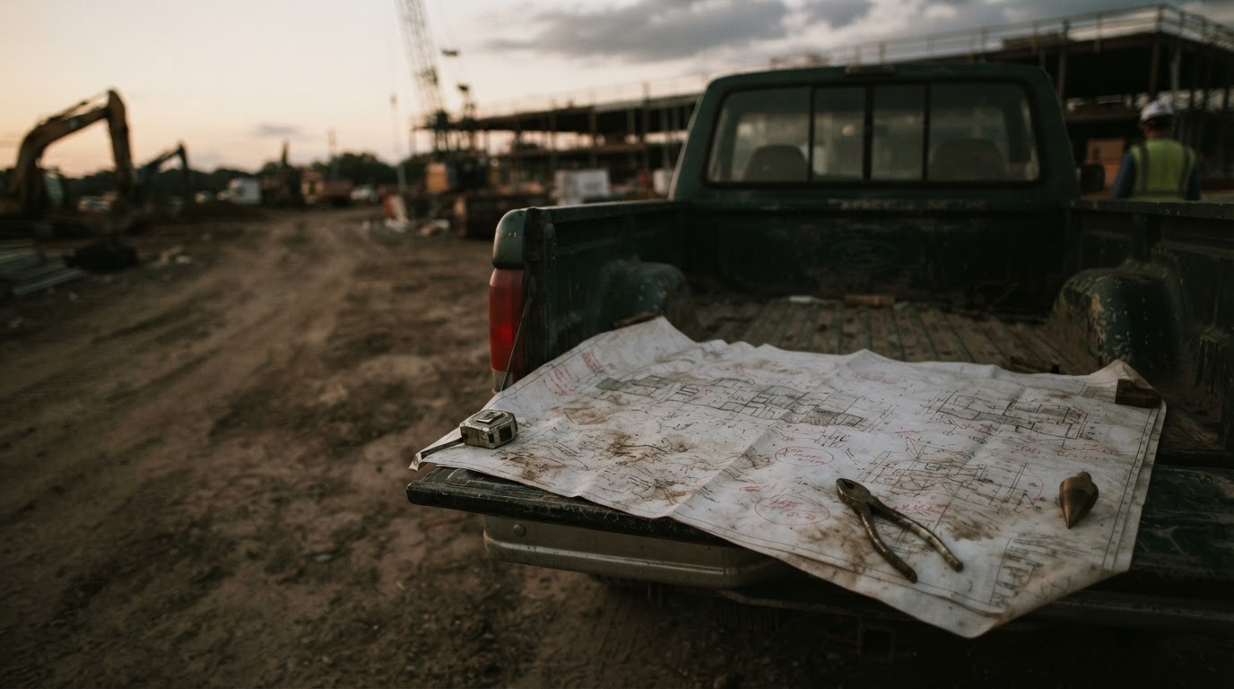As-Built Drafting & Redline Conversion field work